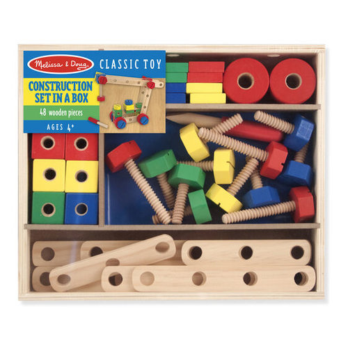 MELISSA & DOUG TOY-CONSTRUCTION SET (48pc) MELISSA & DOUG TOY-CONSTRUCTION SET (48pc)