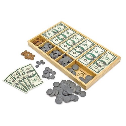 MELISSA & DOUG PLAY MONEY SET (550pc) MELISSA & DOUG PLAY MONEY SET (550pc)
