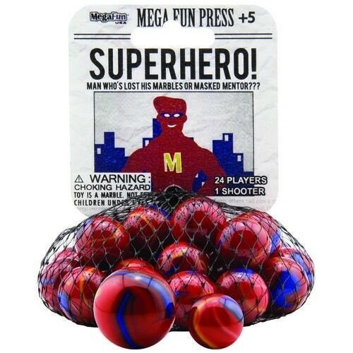 PLAY VISIONS MARBLES SUPERHERO PLAY VISIONS MARBLES SUPERHERO