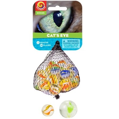 PLAY VISIONS MARBLES CAT'S EYE PLAY VISIONS MARBLES CAT'S EYE