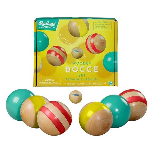WILD & WOLF RIDLEY'S WOODEN BOULES WILD & WOLF RIDLEY'S WOODEN BOULES