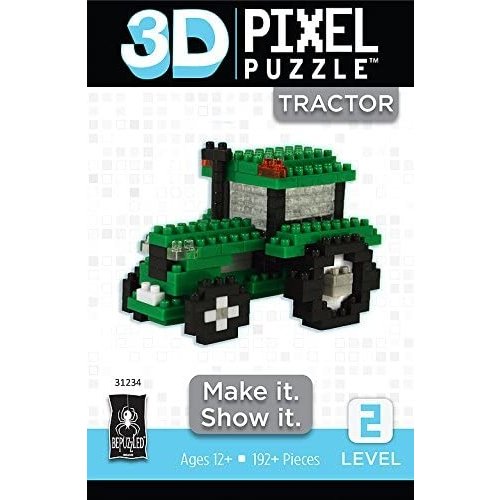 UNIVERSITY GAMES 3D PIXEL STANDARD TRACTOR UNIVERSITY GAMES 3D PIXEL STANDARD TRACTOR
