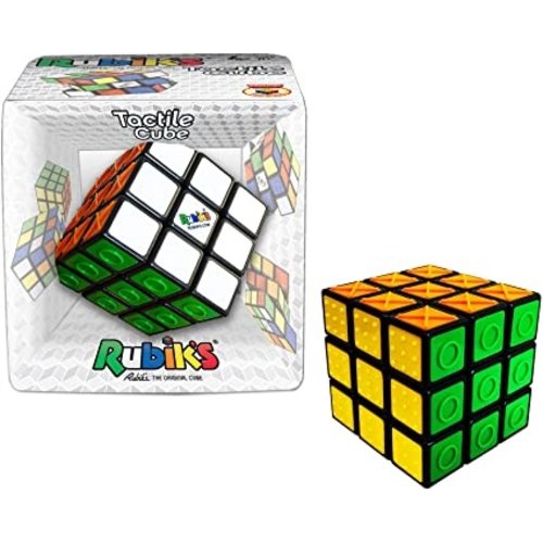 WINNING MOVES RUBIK'S TACTILE CUBE 3x3x3 WINNING MOVES RUBIK'S TACTILE CUBE 3x3x3