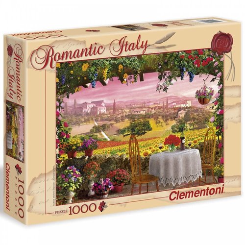 Clementoni CL1000 ROMANTIC ITALY - TUSCANY Clementoni CL1000 ROMANTIC ITALY - TUSCANY