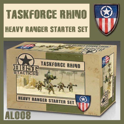 DUST USA DUST 1947 ALLIES TASKFORCE RHINO STARTER SET DUST USA DUST 1947 ALLIES TASKFORCE RHINO STARTER SET
