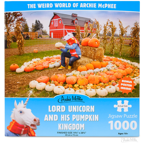 Archie McPhee AM1000 LORD UNICORN & HIS PUMPKIN KINGDOM Archie McPhee AM1000 LORD UNICORN & HIS PUMPKIN KINGDOM