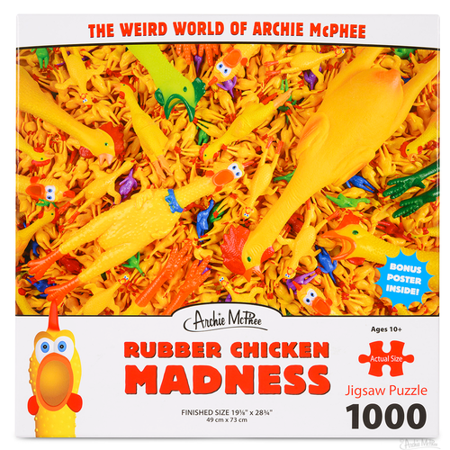Archie McPhee AM1000 RUBBER CHICKEN MADNESS Archie McPhee AM1000 RUBBER CHICKEN MADNESS