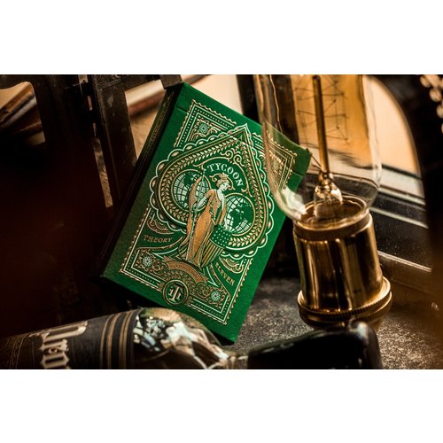 THEORY11 THEORY 11 TYCOON GREEN PLAYING CARDS THEORY11 THEORY 11 TYCOON GREEN PLAYING CARDS