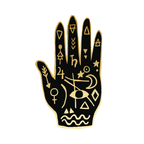 TATTLY TATTOOS: MYSTIC HAND TATTLY TATTOOS: MYSTIC HAND