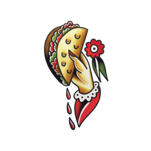 TATTLY TATTOOS: TACO TO GO TATTLY TATTOOS: TACO TO GO