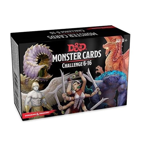 Gale Force Nine D&D 5E: MONSTER CARDS - CHALLENGE 6-16 Gale Force Nine D&D 5E: MONSTER CARDS - CHALLENGE 6-16