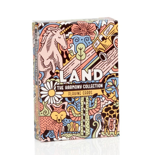 ART OF PLAY HARMONY COLLECTION, LAND PLAYING CARDS ART OF PLAY HARMONY COLLECTION, LAND PLAYING CARDS
