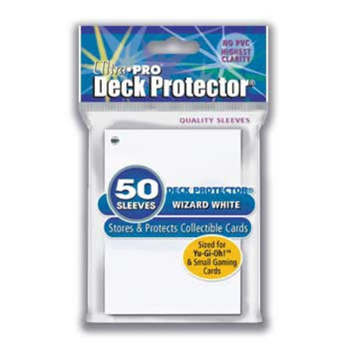 Ultra Pro International DECK PROTECTOR: YUGIOH: WHITE (60) Ultra Pro International DECK PROTECTOR: YUGIOH: WHITE (60)