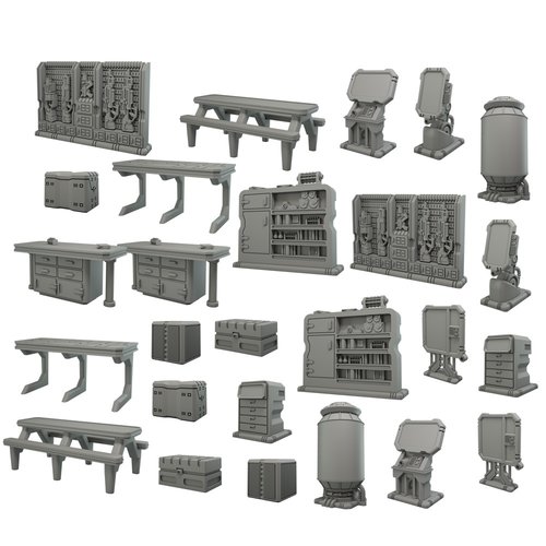 Mantic Entertainment LTD. TERRAIN CRATE: STARSHIP SCENERY Mantic Entertainment LTD. TERRAIN CRATE: STARSHIP SCENERY