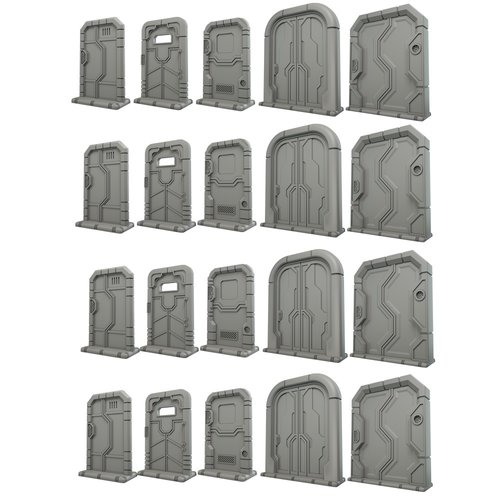 Mantic Entertainment LTD. TERRAIN CRATE: STARSHIP DOORS Mantic Entertainment LTD. TERRAIN CRATE: STARSHIP DOORS