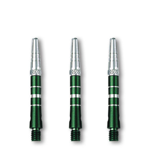 DART WORLD SHAFT TOP SPIN SHORT GREEN (Set of 3) DART WORLD SHAFT TOP SPIN SHORT GREEN (Set of 3)