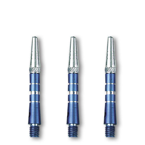 DART WORLD SHAFT TOP SPIN SHORT BLUE (Set of 3) DART WORLD SHAFT TOP SPIN SHORT BLUE (Set of 3)