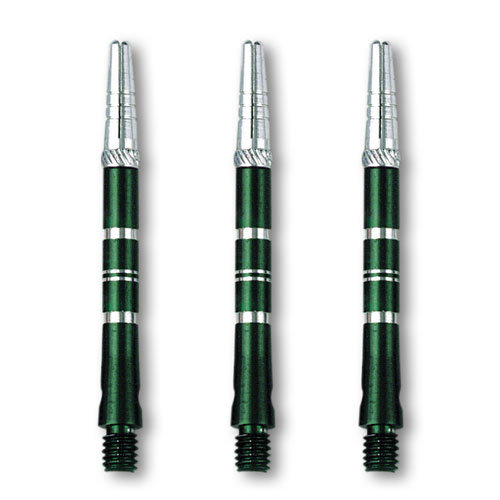 DART WORLD SHAFT TOP SPIN MEDIUM GREEN (Set of 3) DART WORLD SHAFT TOP SPIN MEDIUM GREEN (Set of 3)