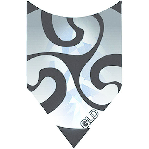 MAGIC/A-Z DARTS FLIGHT SHIELD BLK/SILV SWIRL (Set of 3) MAGIC/A-Z DARTS FLIGHT SHIELD BLK/SILV SWIRL (Set of 3)