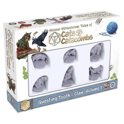 Steam Forged Games MINIS: CATS & CATACOMBS - TOOTH & CLAW 1 Steam Forged Games MINIS: CATS & CATACOMBS - TOOTH & CLAW 1