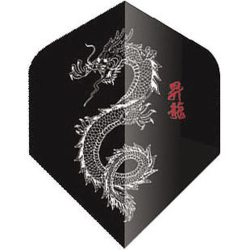 MAGIC/A-Z DARTS FLIGHT METALLIC SILVER DRAGON (Set of 3) MAGIC/A-Z DARTS FLIGHT METALLIC SILVER DRAGON (Set of 3)
