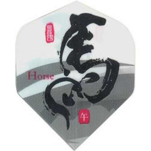 MAGIC/A-Z DARTS FLIGHT CHINESE ZODIAC HORSE (Set of 3) MAGIC/A-Z DARTS FLIGHT CHINESE ZODIAC HORSE (Set of 3)