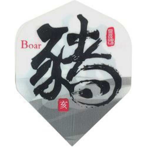 MAGIC/A-Z DARTS FLIGHT CHINESE ZODIAC BOAR (Set of 3) MAGIC/A-Z DARTS FLIGHT CHINESE ZODIAC BOAR (Set of 3)