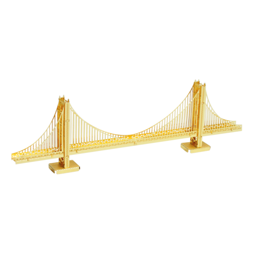 Metal Earth 3D METAL EARTH GOLDEN GATE BRIDGE (GOLD) Metal Earth 3D METAL EARTH GOLDEN GATE BRIDGE (GOLD)