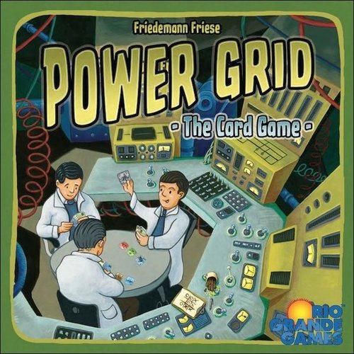 Rio Grande Games POWER GRID CARD GAME Rio Grande Games POWER GRID CARD GAME