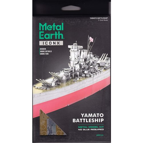 Metal Earth 3D METAL EARTH YAMATO BATTLESHIP Metal Earth 3D METAL EARTH YAMATO BATTLESHIP