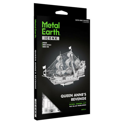Metal Earth 3D METAL EARTH QUEEN ANNE'S REVENGE Metal Earth 3D METAL EARTH QUEEN ANNE'S REVENGE