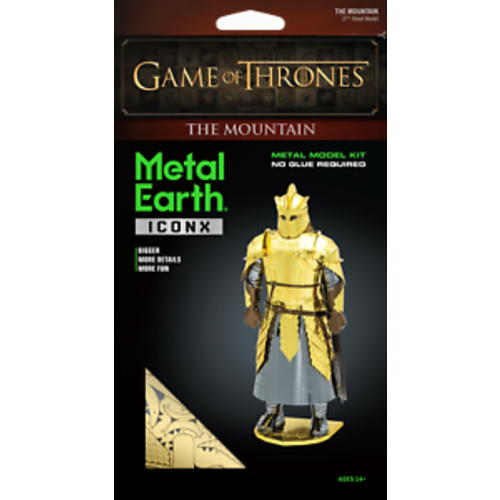 Metal Earth 3D METAL EARTH GAME OF THRONES THE MOUNTAIN Metal Earth 3D METAL EARTH GAME OF THRONES THE MOUNTAIN