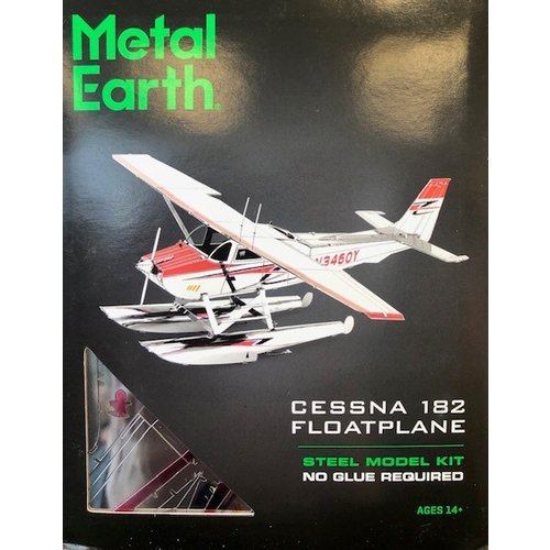 Metal Earth 3D METAL EARTH CESSNA 182 FLOATPLANE Metal Earth 3D METAL EARTH CESSNA 182 FLOATPLANE