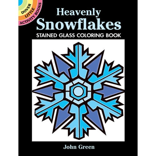 DOVER PUBLICATIONS MINI HEAVENLY SNOWFLAKE SG COLORING BOOK DOVER PUBLICATIONS MINI HEAVENLY SNOWFLAKE SG COLORING BOOK