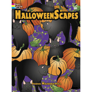 Dover Publications COLORING BOOK HALLOWEENSCAPES