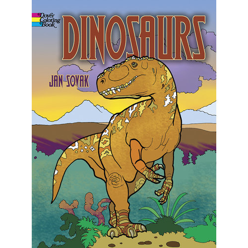DOVER PUBLICATIONS COLORING BOOK: DINOSAURS DOVER PUBLICATIONS COLORING BOOK: DINOSAURS