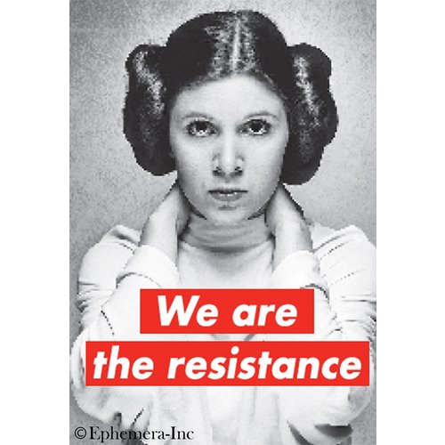 EPHEMERA MAGNET: WE ARE THE RESISTANCE EPHEMERA MAGNET: WE ARE THE RESISTANCE