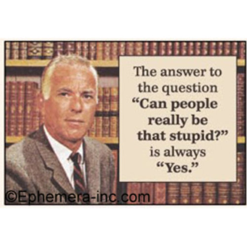 EPHEMERA MAGNET: THE ANSWER TO THE EPHEMERA MAGNET: THE ANSWER TO THE