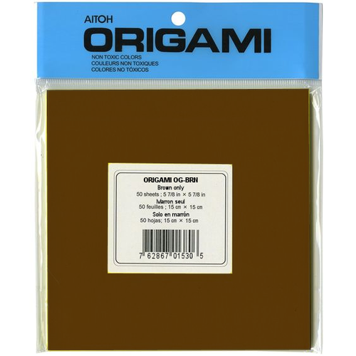 AITOH COMPANY ONE COLOR BROWN-50 (5.875") AITOH COMPANY ONE COLOR BROWN-50 (5.875")