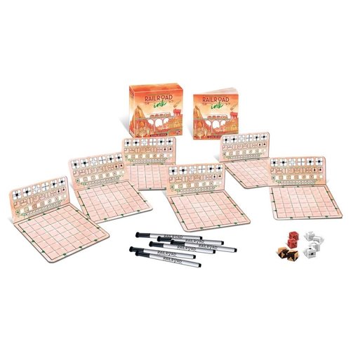 HORRIBLE GUILD GAME STUDIO RAILROAD INK - RED HORRIBLE GUILD GAME STUDIO RAILROAD INK - RED