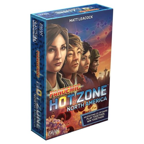 Z-Man Games PANDEMIC: HOT ZONE - NORTH AMERICA