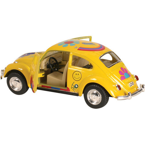 TOYSMITH GROUP FLOWER POWER VW BEETLE TOYSMITH GROUP FLOWER POWER VW BEETLE