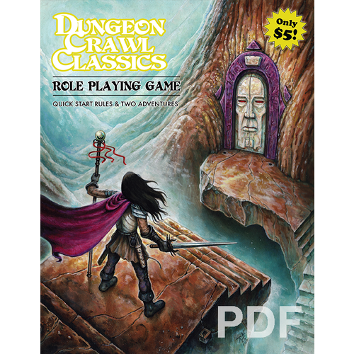 Goodman Games DUNGEON CRAWL CLASSICS: QUICK START RULES Goodman Games DUNGEON CRAWL CLASSICS: QUICK START RULES