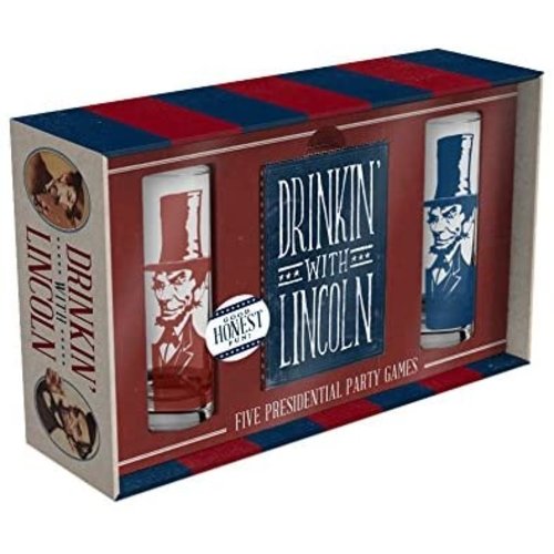 Chronicle Books DRINKIN' WITH LINCOLN Chronicle Books DRINKIN' WITH LINCOLN