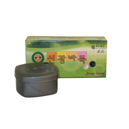 Shinkwang Baduk GO STONES JUNG STONE with BOWLS 7mm Shinkwang Baduk GO STONES JUNG STONE with BOWLS 7mm