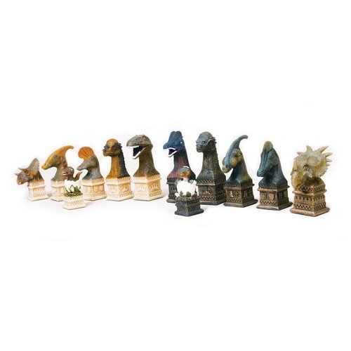 JOHN HANSEN COMPANY CHESSMEN 4" DINOSAUR RESIN JOHN HANSEN COMPANY CHESSMEN 4" DINOSAUR RESIN