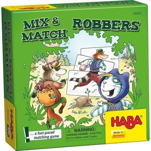 HABA USA MIX & MATCH ROBBERS HABA USA MIX & MATCH ROBBERS