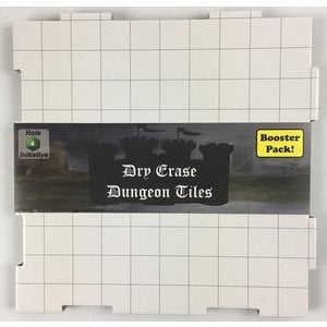 Role 4 Initiative DRY ERASE DUNGEON TILES: BOOSTER PACK - WHITE