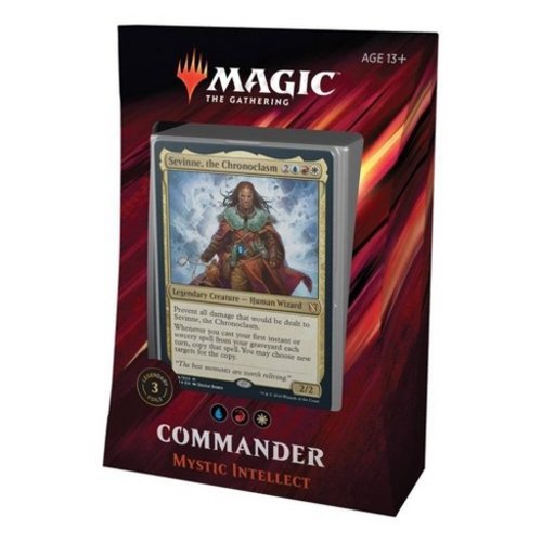Wizards of the Coast MTG: 2019 - MYSTIC INTELLECT - COMMANDER DECK Wizards of the Coast MTG: 2019 - MYSTIC INTELLECT - COMMANDER DECK