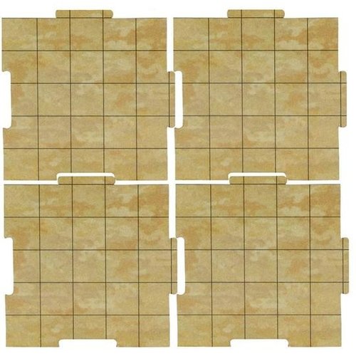Role 4 Initiative DRY ERASE DUNGEON TILES: 5" EARTHTONE PACK